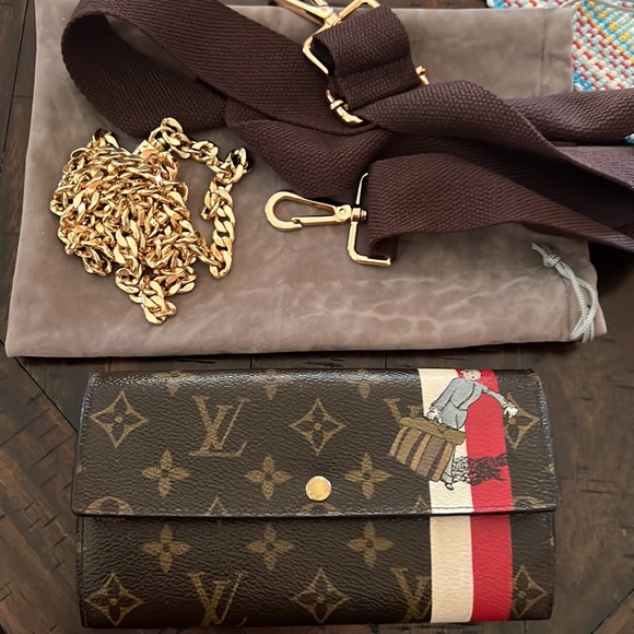 Authentic- Louis Vuitton Bellboy Groom Sarah monogram wallet limited edition (C) - Picture 13 of 13